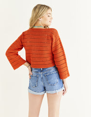 Sirdar Stories DK Pattern 10524 - Crochet "Encore" Sweater