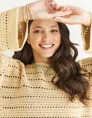 Sirdar Stories DK Pattern 10524 - Crochet "Encore" Sweater