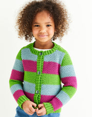 Sirdar Snuggly Replay DK Crochet Pattern 2594 - Cardigan