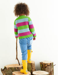 Sirdar Snuggly Replay DK Crochet Pattern 2594 - Cardigan