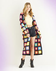 Sirdar Stories DK Pattern 10525 - Crochet "Coat'chella" Jacket