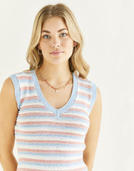 Sirdar Stories DK Pattern 10541- "Just Add Shades" Striped Midi Dresses