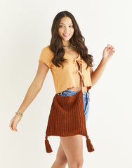 Sirdar Stories DK Pattern 10548 - "Next Big Thing" Tassel Tote