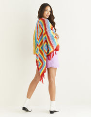 Sirdar Stories DK Pattern 10523 - Crochet "Glasto" Poncho