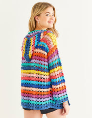 Sirdar Stories DK Pattern 10528 - Crochet "Hoodstock" Hoodie