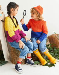 Sirdar Snuggly Replay DK Pattern 2589 - Sweater & Hat
