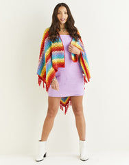 Sirdar Stories DK Pattern 10523 - Crochet "Glasto" Poncho