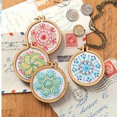 Mandalas to Embroider Book - Kaleidoscope Stitching in a Hoop