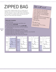 Satchel Build-A-Bag Book & Template by Debbie Shore