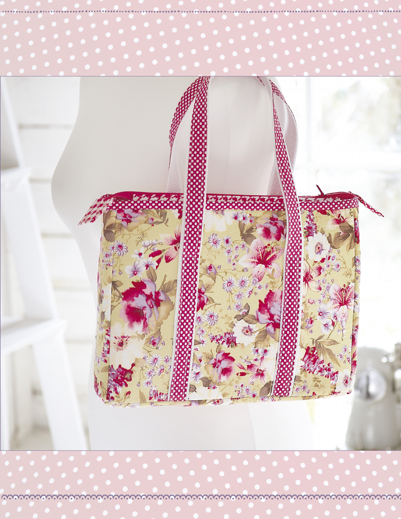 Satchel Build A Bag Book Template by Debbie Shore Crafty