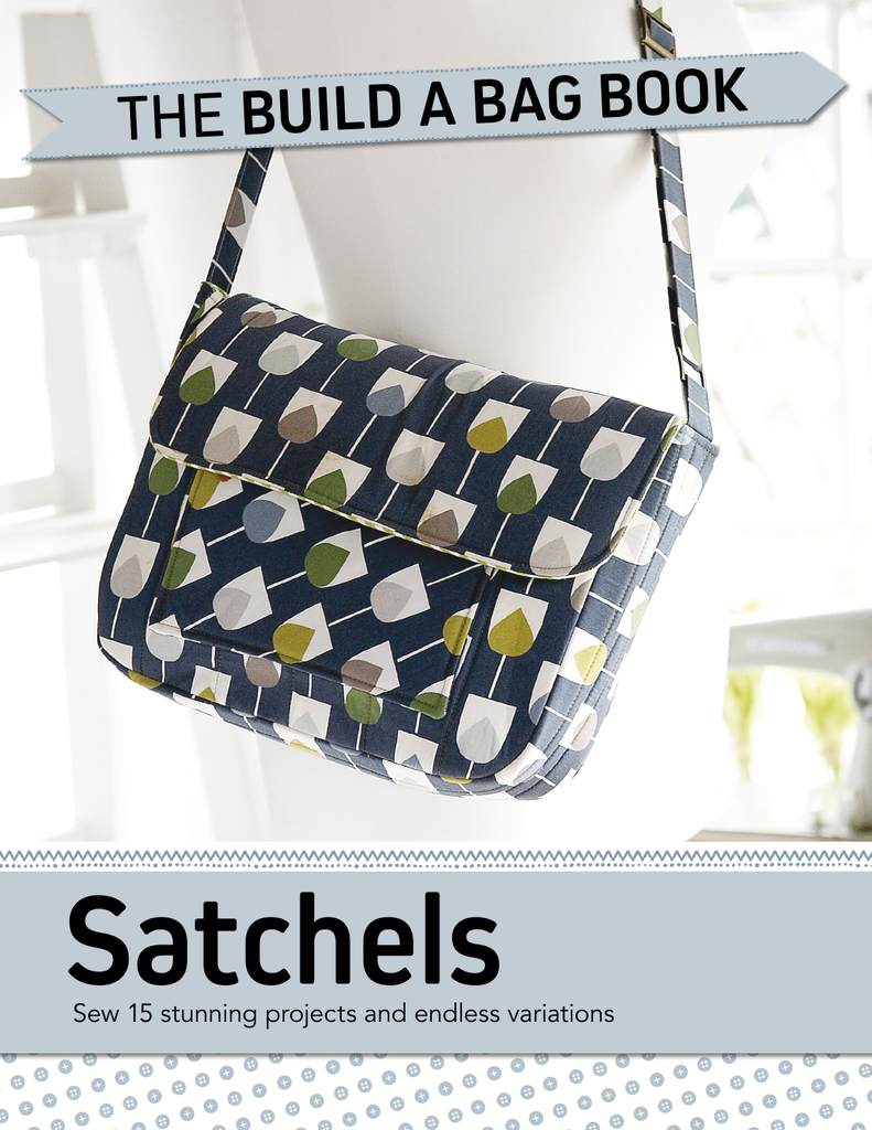 Satchel Build A Bag Book Template by Debbie Shore Crafty