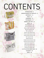 Satchel Build-A-Bag Book & Template by Debbie Shore