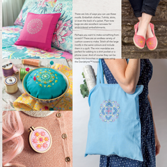 Mandalas to Embroider Book - Kaleidoscope Stitching in a Hoop