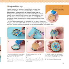 Mandalas to Embroider Book - Kaleidoscope Stitching in a Hoop