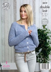 King Cole Panache DK Pattern 5019 - Cardigans - NOW €1.00