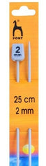 Pony Knitting Needles Pony - Plastic/Aluminium 25cm long