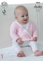 King Cole Big Value Baby Chunky Pattern 4844 - Coat & Cardigans