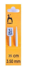 Pony/Prym/Essentials Knitting Needles  - Plastic/Aluminium 35cm long