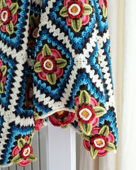 Stylecraft Mexican Diamonds - Stylecraft Life - Crochet Blanket Pattern by Janie Crow