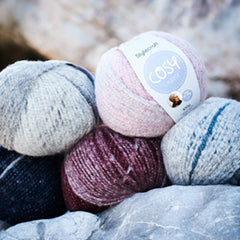Stylecraft Cosy Chunky Pattern 9565 Cable Sweater & Scarf