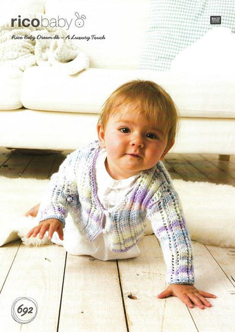 Rico Baby Dream DK - A Luxury Touch Pattern 692 - Cardigan