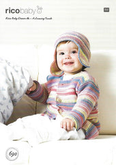 Rico Baby Dream DK - A Luxury Touch Pattern 690 - Jacket & Hat