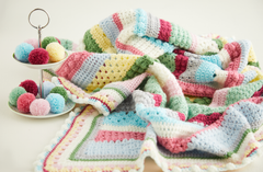 Sirdar Sweet Blossom Blanket Crochet Along Pack
