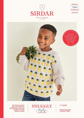 Sirdar Snuggly Replay DK Pattern 2566 - Sweater