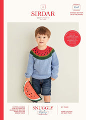 Sirdar Snuggly Replay DK Pattern 2567 - Sweater