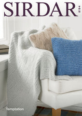 Sirdar Temptation Chunky Pattern 8194 - Home Accessories