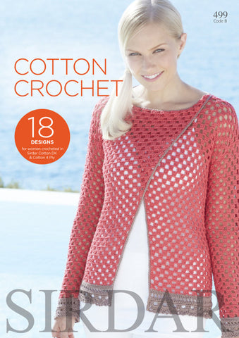 Sirdar Cotton DK Crochet Book 499