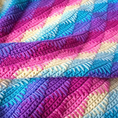 Beautiful Blankets, Afghans and Throws Book - 40 Blocks & Stitch Patterns to Crochet