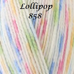 Sirdar Supersoft Aran Rainbow Drops
