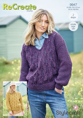 Stylecraft ReCreate Chunky Pattern 9947 - Sweaters