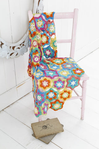 Stylecraft Classique Cotton Pattern 9138 -  Hexagon Star Throw - Crochet - NOW €1.00