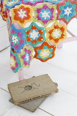 Stylecraft Classique Cotton Pattern 9138 -  Hexagon Star Throw - Crochet - NOW €1.00
