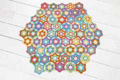 Stylecraft Classique Cotton Pattern 9138 -  Hexagon Star Throw - Crochet - NOW €1.00