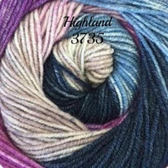 Stylecraft Batik Swirl DK Pattern 9536 Sweater, Cardigan & Cowl