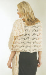 Wendy Celeste DK   Pattern 5919  - Knitted Shoulder Warmer & Wrap - NOW €1.00